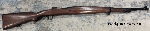 Vey good condition FN Herstal made 30-06 Mauser. I believe this is a Model 1924. The rifle has a straight bolt handle and the rifle is all matching (Bolt, Recei