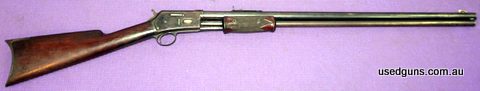 Stock number. 13886. Original Colt Lightning pump action in 44-40 cal. 1891-92 manufacture. 22 inch barrel. Good original condition.