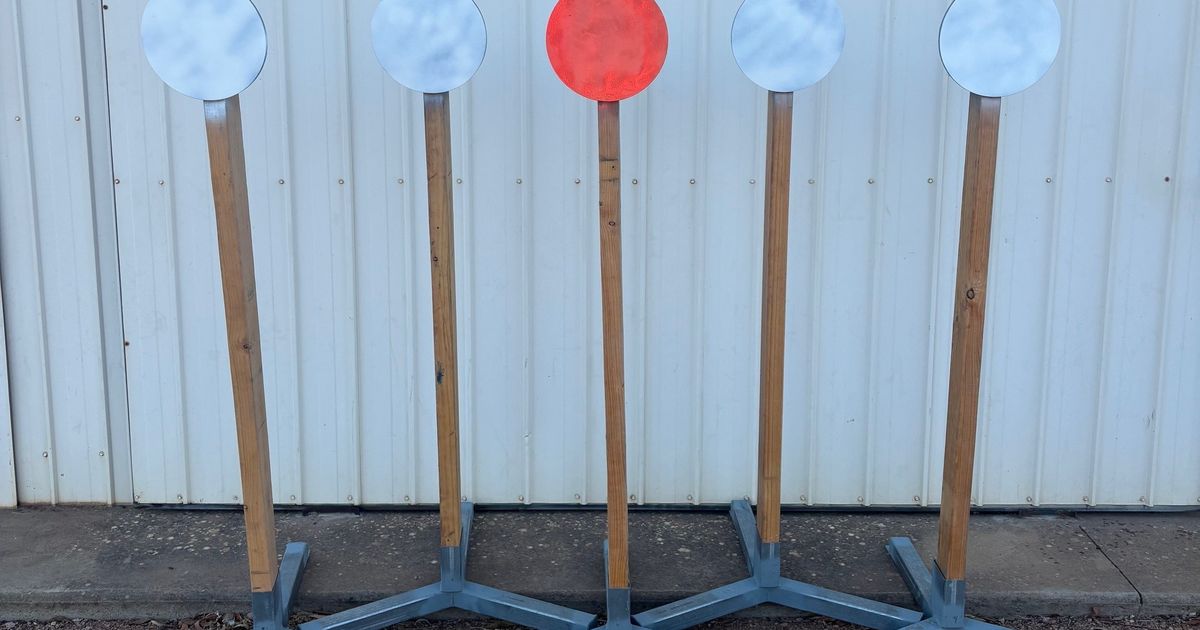 250mm BIS400 Plate Targets and Stands