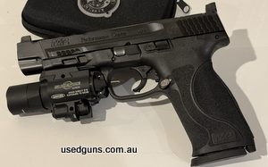 Reliable Smith & Wesson M&P 9 2.0 Performance Centre with ported barrel. Bought it new in July last year as my first handgun as this one being the top-of-line o