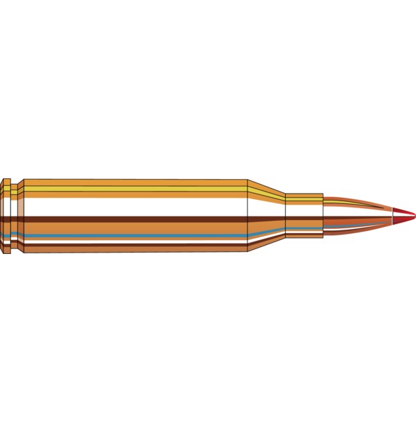 HORNADY 243WIN 87GR V-MAX CUSTOM