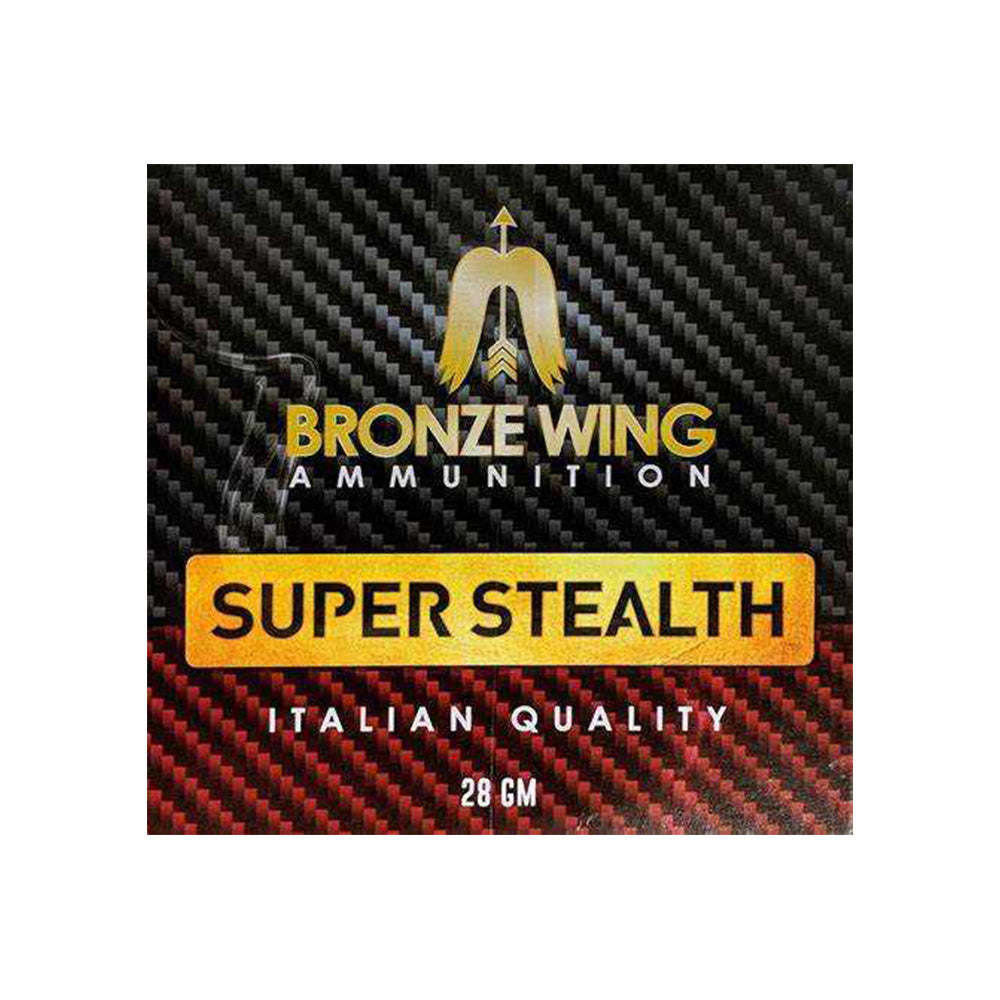 Bronzewing Super Stealth 12 Gauge 28gr 1275fps 8 Slab price $145.00