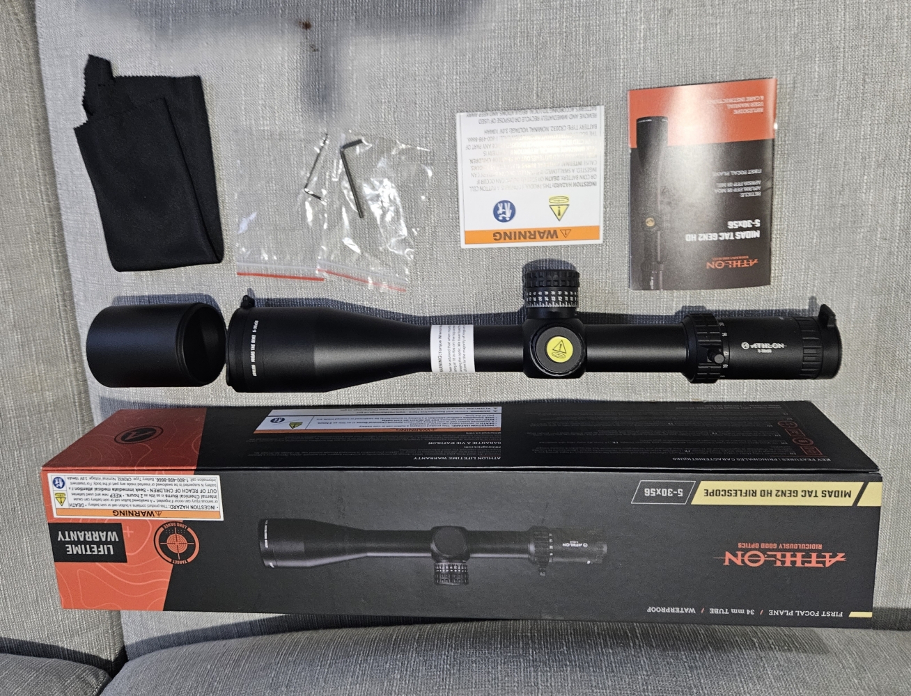 Athlon Midas Gen2 HD 5-30x56 NEW