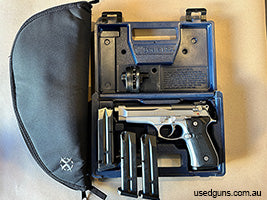 Excellent condition. Little use. Comes with 4x 10 round magazines, original hard case, soft case and trigger lock.