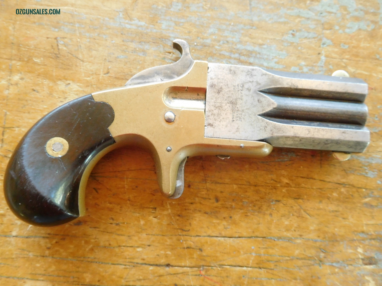 FRANK WESSON SUPERIMPOSED PISTOL