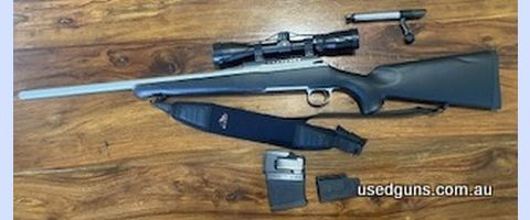 Used only lightly (Then I moved and shooting was no longer easy or convenient). Purchased new 2020. 1 x lucky 13 magazine 1 x 4 round mag. Webbing sling Crossfi