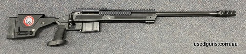 Excellent condition Savage 110BA in 338 Lapua! Excellent long range target rifle. Cycles well, Accutrigger excellent. Sports a 30 inch fluted barrel with a muzz