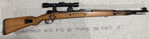 Great rifle repro scope all steel Has sling and scope cover
