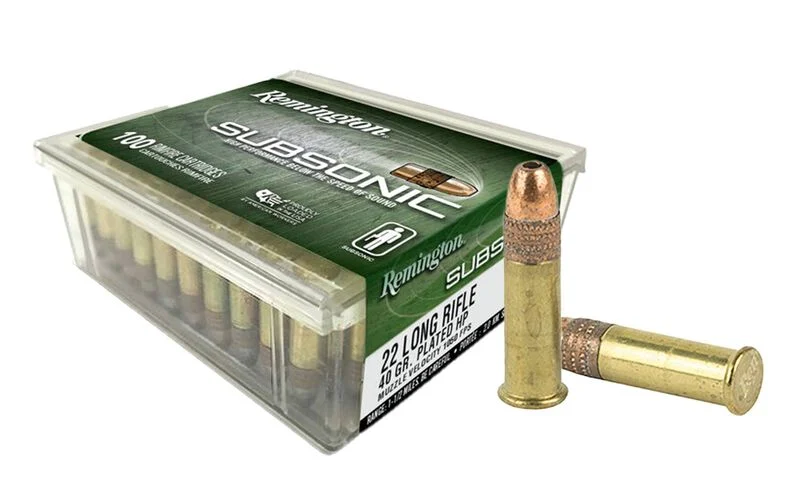 REMINGTON 22LR 40GR LV CPHP SUBSONIC 1050FPS (100 PK)