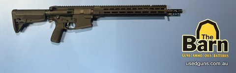 PWS Mk 216 mod 1-m 308W cat D Semi auto rifle. Muzzle brake, Adjustable stock. Is in excellent condition and has done no work. Still comes with box.
