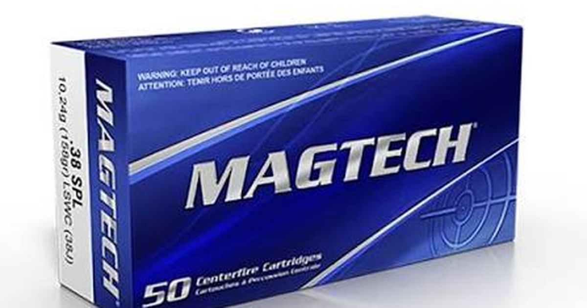 MAGTECH 38 SPL 158GR LRN - 600 ROUNDS