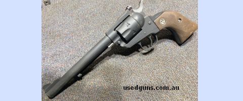 Good condition Ruger Single Six, recently touched up as can be seen in photo. Purchased for own use, changed mind. Freight to be added, NOT shipping to WA. Plea