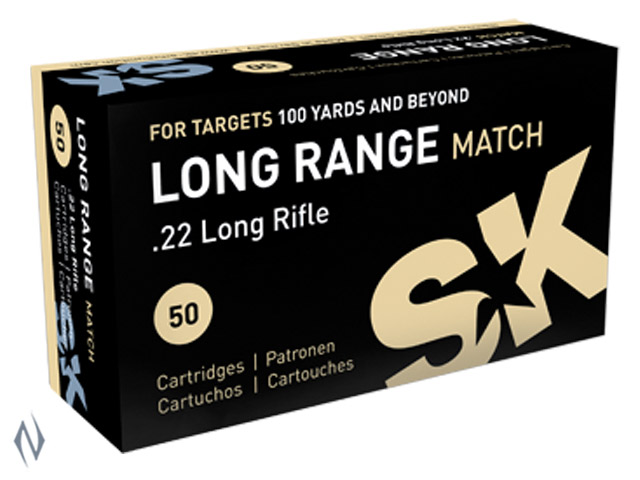 SK 22LR 40GR LONG RANGE MATCH 1106FPS
