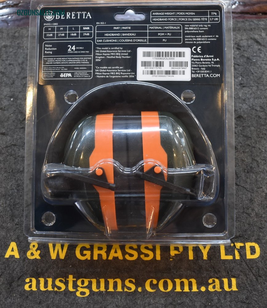 BERETTA GRID SHELL EAR MUFFS