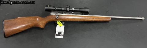 Stirling-model-14p In great condition. Stainless steel and great timber