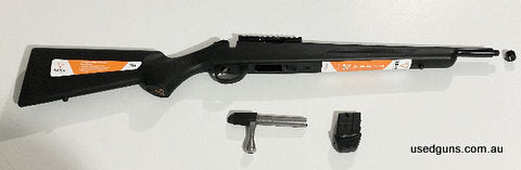 Selling my Tikka T1X I have only put 52 rounds through it. It comes with a pick rail a aftermarket aluminium threaded end cap 10 round mag and a striker rifle s