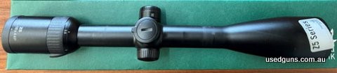 Swarovski Z5 3.5-18x44 BT Plex in good condition. Light ring marks and crack in Swarovski emblem, optically is excellent condition, still in original box.