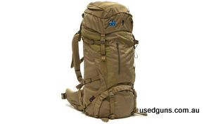 Discontinued backpack from Platatac. Has been used a couple of times. Clearing out the surplus camping gear. Some rub marks on lumbar support. Has an internal m