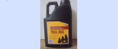 1.2kg of ADI Trail Boss has been stored correctly pick up only from the far south coast of NSW south of Batemans Bay. must have appropriate license.