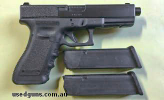 Unstoppable Glock reliability in this 17A model. Fitted with factory Glock nite sights front and rear for low or no light shooting. Comes in original factory bo