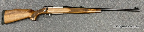 Very good condition BSA CF2 in 308W. Retains open sights, barrel in good nick. Woodwork likewise. Great example. $65 freight to your dealer Australia wide (WA $