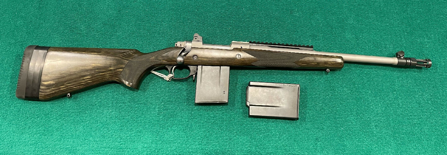 Ruger Gunsite Scout .223 in good condition with 2 magazines.
