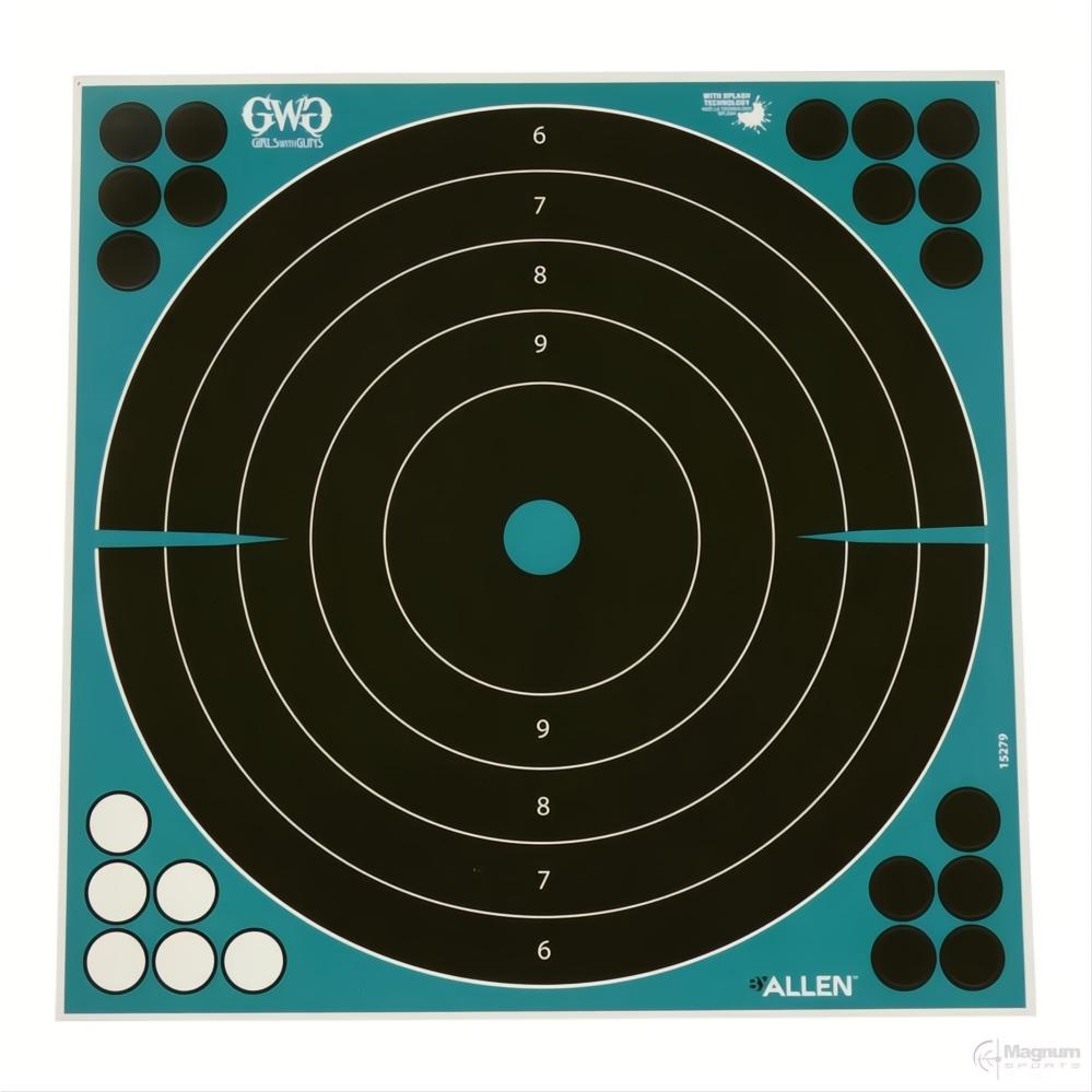 Allen Girls With Guns Splash Adhesive Targets