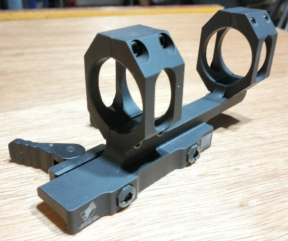 American Defence Manufacturing 34mm one piece Quick Detach scope mount. Mounted but never used. These are about $600 new.
