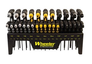 WHEELER
1081957
30 PIECE SAE / METRIC HEX
AND TORX P-HANDLE SET

NEW $129