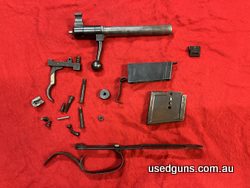 Anschutz parts Model 1431 22 Hornet. Bolt, mag, trigger, rear sight