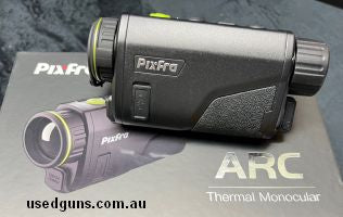 Half price thermal distributor clearance. Exclusive to Magnum Sports and in very limited numbers we have been given Pixfra Thermals to clear. This Pixfra ARC A4