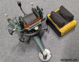 A Caldwell Rock BR Competition front shooting rest in very good condition. This rest comes with a ProtekTorModel rear bag also in very good condition. $15 post 