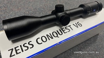 As new in the box German made Zeiss V6 3-18x50 with reticle 6 in the second focal plane. Comes with bikini caps. $2745 replacement value. $15 post Australia Wid
