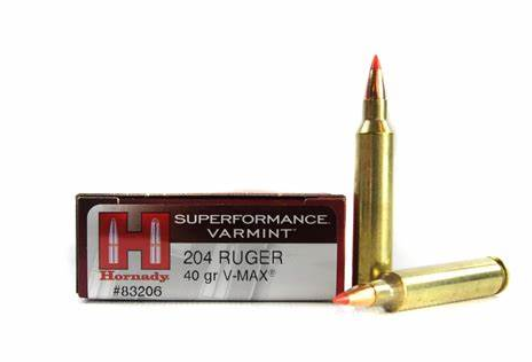 Hornady Superformance 204 Ruger 40gr V-Max