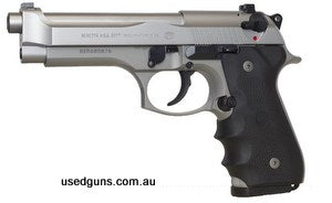 The Beretta 92FS Brigadier is designed to be a low-recoiling, high-durability version of the standard 92FS (M9) combat pistol. This reliable, match grade handgu