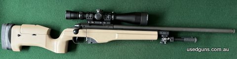 Open to reasonable offers. As new Sako TRG 22 in 308W. Coyote Tan. This rifle is perfect in every way and would suit new buyer wanting to save several thousand 