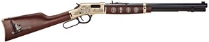 HENRY
H006ES
EAGLE SCOUT CENTENNIAL 
TRIBUTE EDITION
44 MAGNUM
10 SHOT
20" OCTAGONAL BARREL
ENGRAVED ACTION
CARVED WALNUT STOCK & FOREND

NEW $2850
THREE ONLY
IN STOCK NOW !!!
