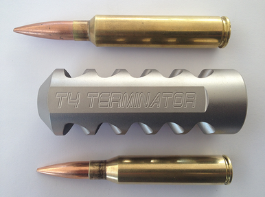 T4 Terminator Muzzle Brake - Thread: 5/8x24