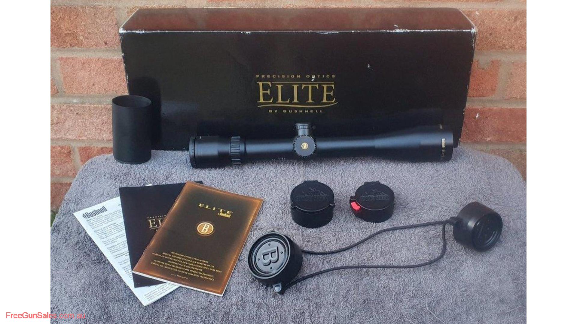 BUSHNELL Elite 6500 2.5-16X42 M Mil Dot Reticle Darwin