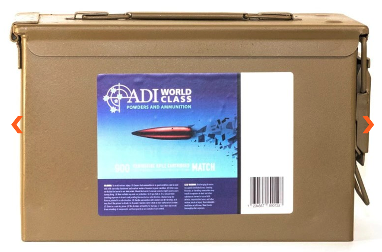 ADI WORLD CLASS 223REM 69GR Sierra Match King (900)
