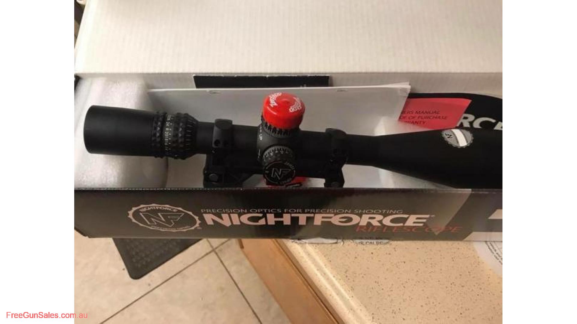 Nightforce NXS 8-32x56 Mint zero stop