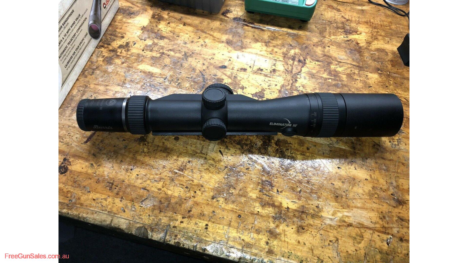 Burris Eliminator III 3-12x44mm X96 Riflescope Tharwa
