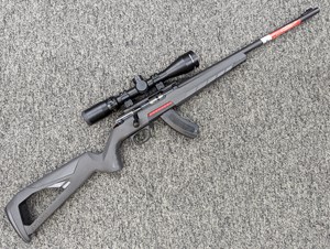 WINCHESTER
XPERT PACKAGE
22LR
10 SHOT MEDIUM BX MAG
MATTE BLUED FINISH
SYNTHETIC STOCK
18" BARREL
OPEN SIGHTS
EGW PIC RAIL
TASCO 1" RINGS
TASCO WORLD CLASS 3-9X40
WITH DUPLEX RETICLE

SPECIAL NEW $699
PROHIBITED IN NSW