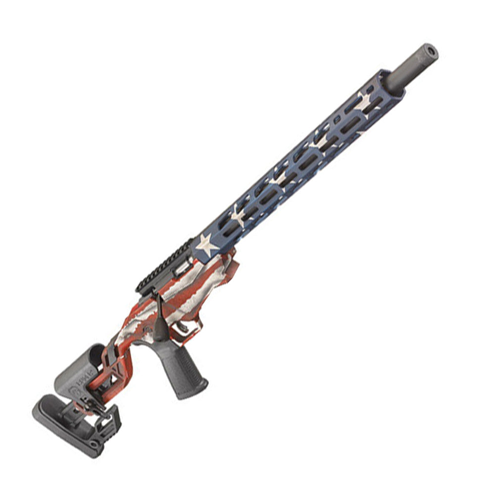 Precision Rimfire Rifle USA Flag
