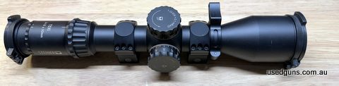 Great compact scope, no longer required as rifle has been sold. Includes illuminated SCR FFP MRAD reticle, 34mm tube, throw lever, tenebraux lens covers and ori