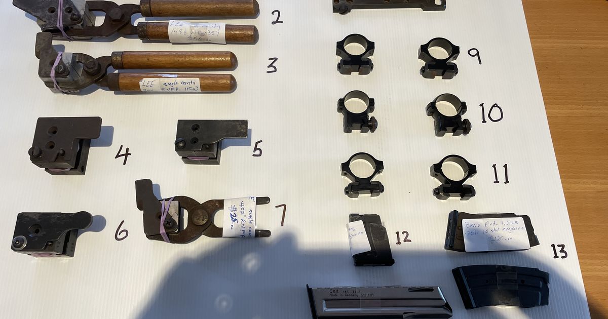 MAGAZINES, MOULDS  & MOUNTS