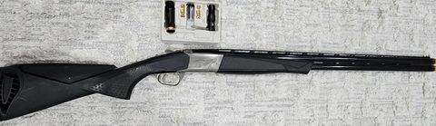 Up for sale is this excellent Browning cynergy sporting shotgun reliability to perfection also no longer made anymore hard to find awesome all rounder any quest