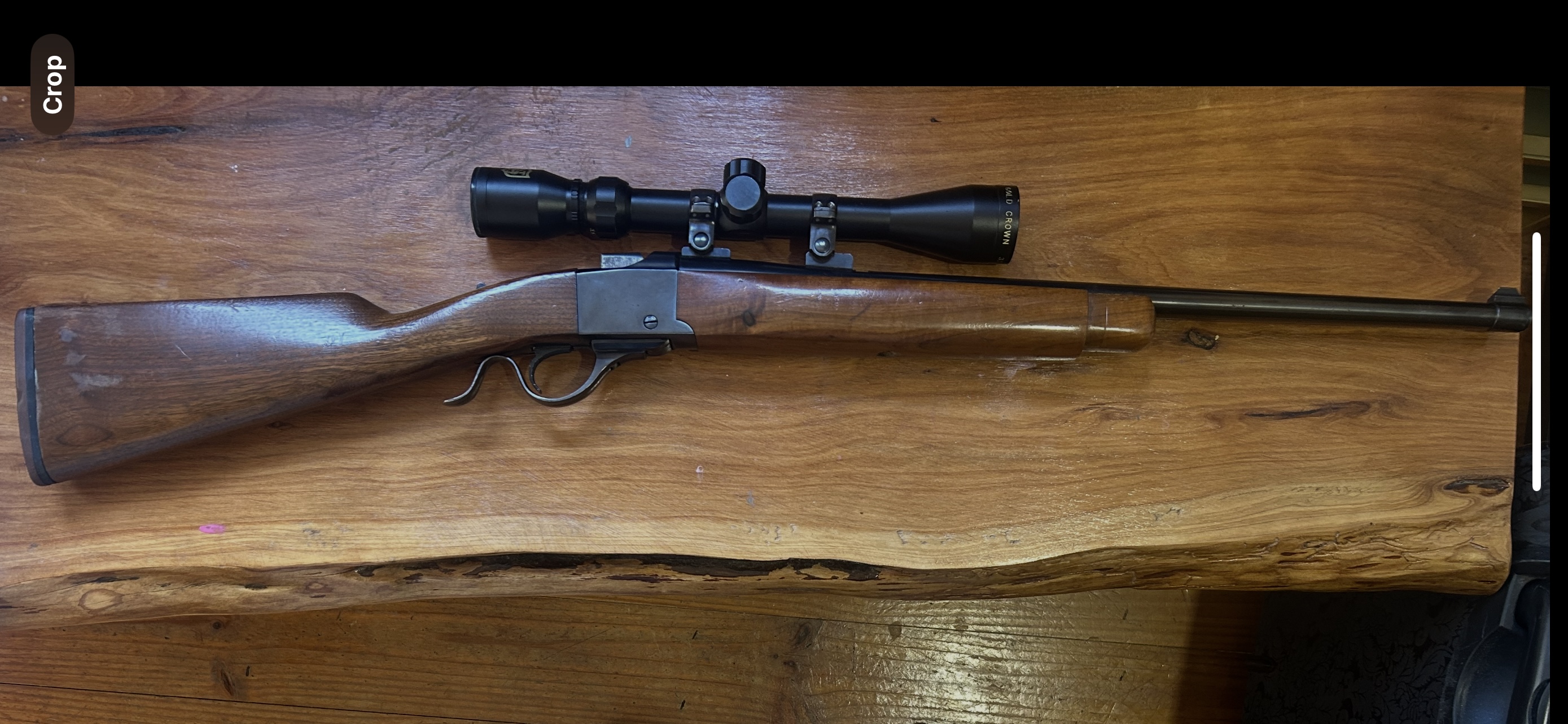 Ruger no.3 single shot
