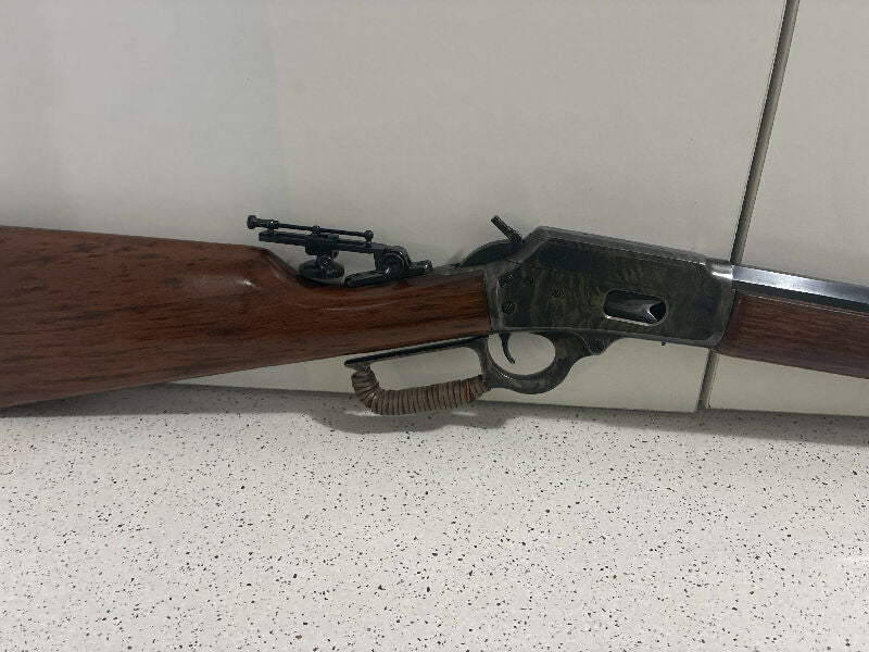 Marlin cowboy competition in 38 special clean gun sights in pic not included but I’ll leave it on for extra octaganal barrel