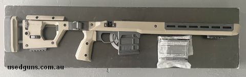 The Magpul Pro 700 is an excellent chassis for those who want a precision build. With an insane amount of adjustment (LOP, Comb, Recoil pad cam, grip depth & si